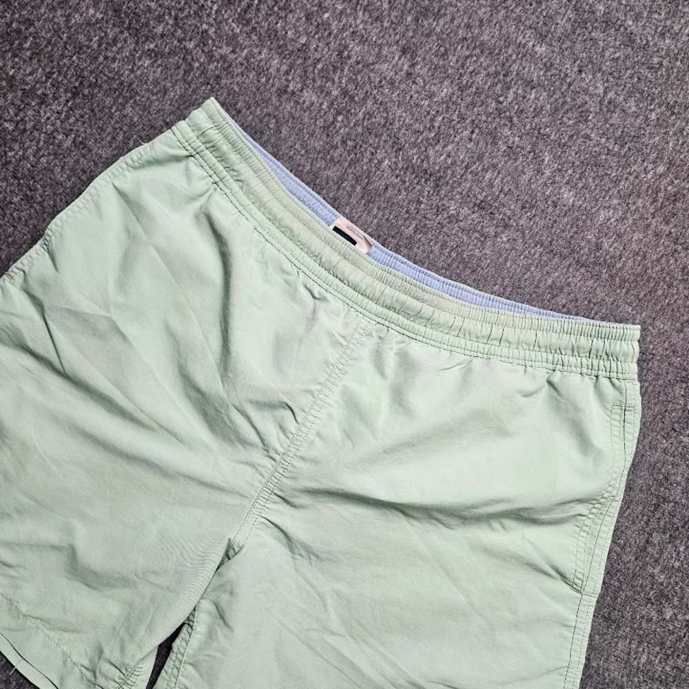 Polo Ralph Lauren Swim Trunks Mens Medium Mint Green Elastic Waist Board Shorts